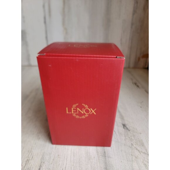 Lenox NEW holiday Angel Bell ornament Xmas Mistletoe religious - Picture 5 of 6